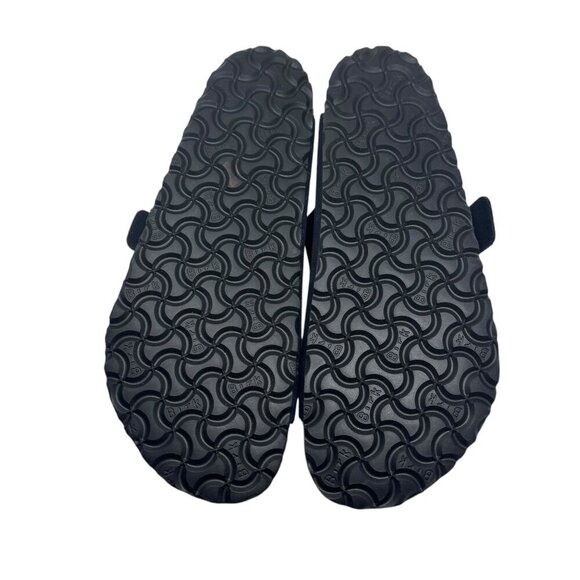 Birkenstock Arizona Navy Blue Suede Soft Footbed Sandals EU size 42 Mens 9 - Picture 4 of 8